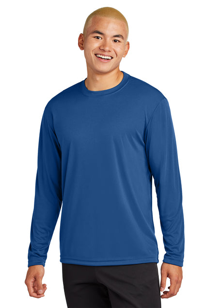 SCREEN PRINTED - ST350LS - Sport-Tek® Men's Long Sleeve PosiCharge® Competitor™ Tee