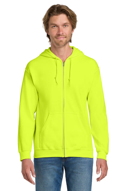 EMBROIDERED - 18600 - Gildan® Heavy Blend™ Full Zip Hooded Sweatshirt