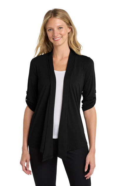 EMBROIDERED - L543 - Port Authority® Ladies' Concept Shrug Sweater