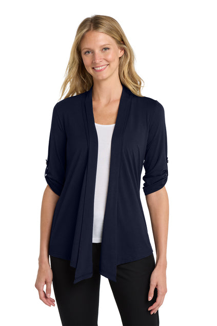 EMBROIDERED - L543 - Port Authority® Ladies' Concept Shrug Sweater