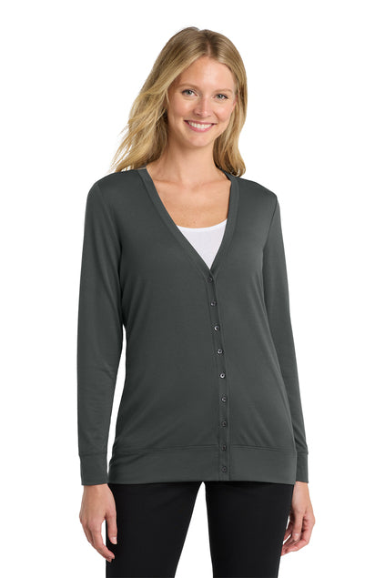 EMBROIDERED - L545 - Port Authority® Ladies Concept Cardigan Sweater