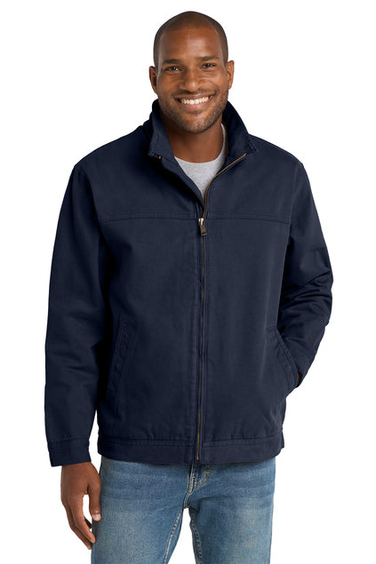 EMBROIDERED - CSJ40 - Cornerstone® Washed Duck Cloth Flannel-Lined Work Jacket