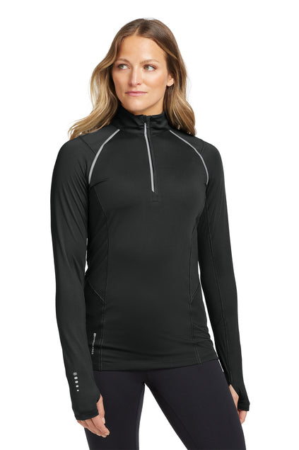 EMBROIDERED - LOE335 - OGIO® ENDURANCE Ladies' Nexus 1/4-Zip Pullover Shirt