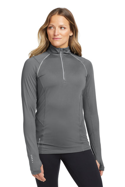 EMBROIDERED - LOE335 - OGIO® ENDURANCE Ladies' Nexus 1/4-Zip Pullover Shirt