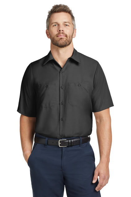 EMBROIDERED - SP24 - Red Kap® Short Sleeve Industrial Work Shirt