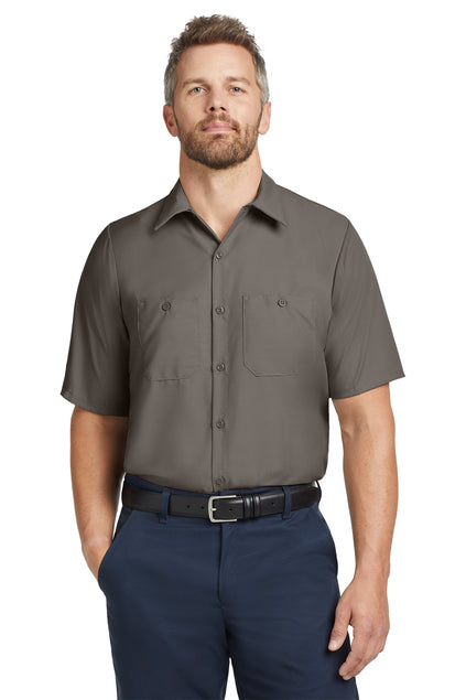 EMBROIDERED - SP24 - Red Kap® Short Sleeve Industrial Work Shirt