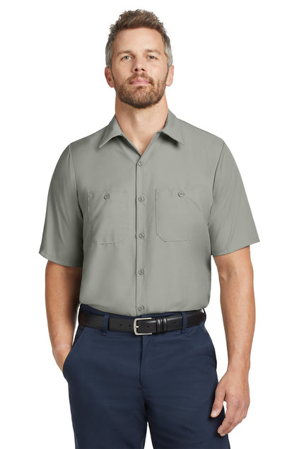 EMBROIDERED - SP24 - Red Kap® Short Sleeve Industrial Work Shirt