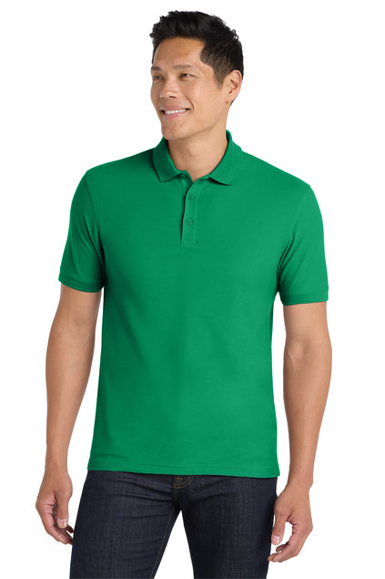 EMBROIDERED - K100- Port Authority® Core Classic Pique Polo