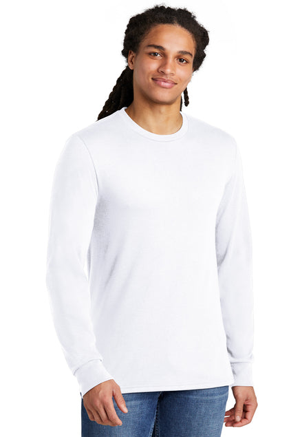 SCREEN PRINTED - DM132 - District® Men's Perfect Tri® Long Sleeve Tee