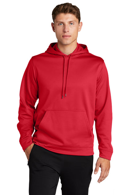 SCREEN PRINTED - F244 - Sport-Tek® Men's Sport-Wick® Fleece Hooded Pullover