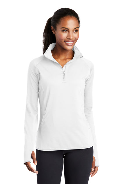 Embroidered - LST850 - Sport-Tek® Women's Sport-Wick® Stretch 1/4-Zip Pullover