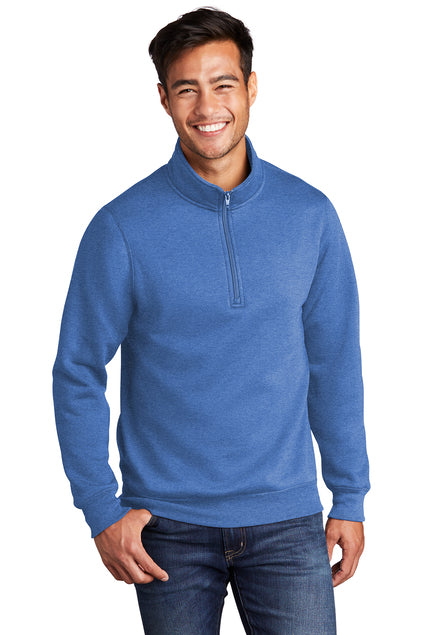 Embroidered - PC78Q - Port & Company ® Core Fleece 1/4-Zip Pullover Sweatshirt
