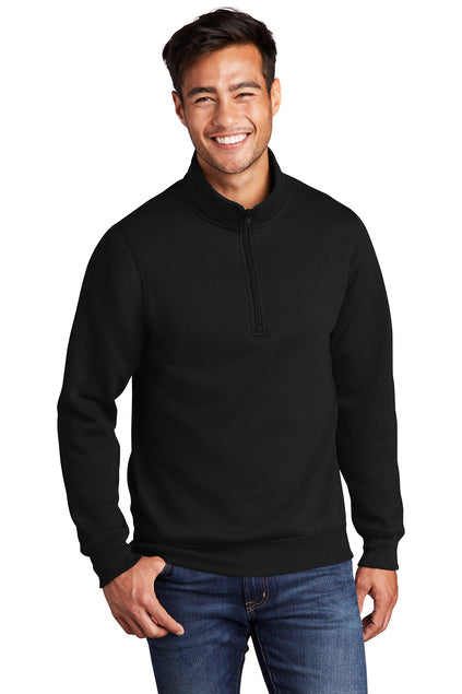 Embroidered - PC78Q - Port & Company ® Core Fleece 1/4-Zip Pullover Sweatshirt