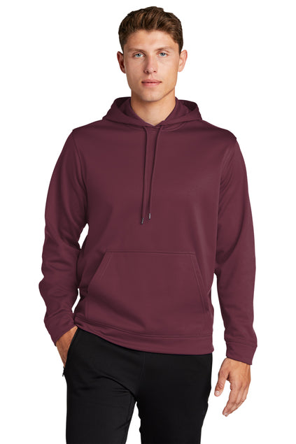 SCREEN PRINTED - F244 - Sport-Tek® Men's Sport-Wick® Fleece Hooded Pullover