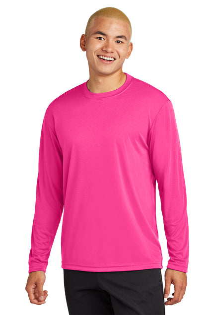 SCREEN PRINTED - ST350LS - Sport-Tek® Men's Long Sleeve PosiCharge® Competitor™ Tee