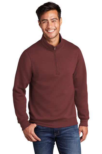 Embroidered - PC78Q - Port & Company ® Core Fleece 1/4-Zip Pullover Sweatshirt