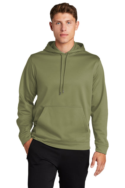 SCREEN PRINTED - F244 - Sport-Tek® Men's Sport-Wick® Fleece Hooded Pullover