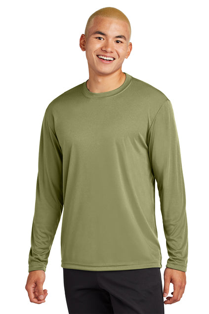 SCREEN PRINTED - ST350LS - Sport-Tek® Men's Long Sleeve PosiCharge® Competitor™ Tee