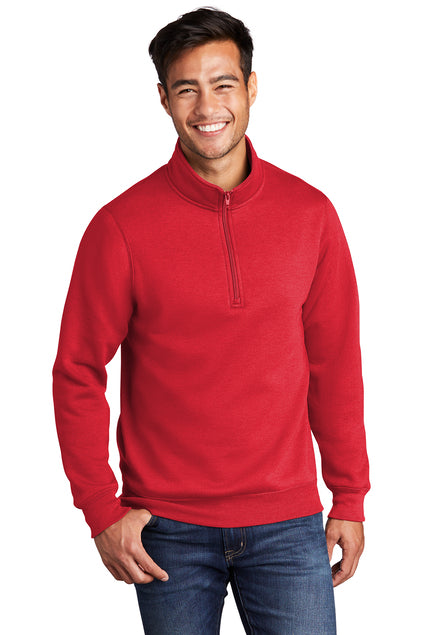 Embroidered - PC78Q - Port & Company ® Core Fleece 1/4-Zip Pullover Sweatshirt