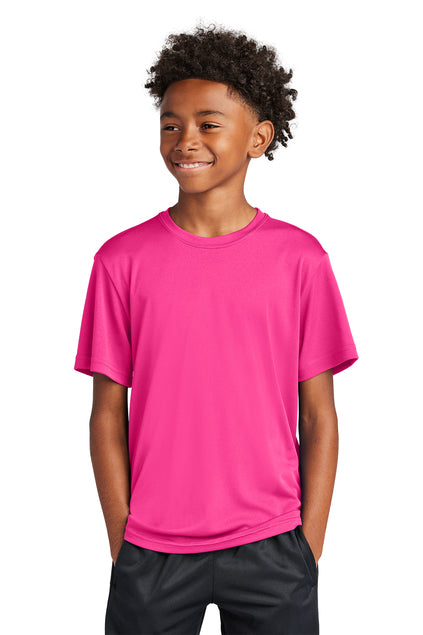 SCREEN PRINTED - CAMP T-SHIRT - YST350 - Sport-Tek® Youth PosiCharge® Competitor™ T-Shirts
