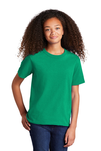 SCREEN PRINTED - PC54Y - Port & Company® Youth Core Cotton Tee