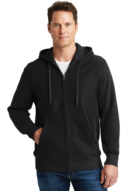 EMBROIDERED- F282- Sport-Tek® Men's Super Heavyweight Full-Zip Hooded Sweatshirt
