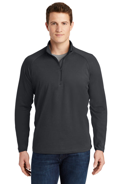 Embroidered - ST850 - Sport-Tek® Sport-Wick® Stretch 1/4-Zip Pullover