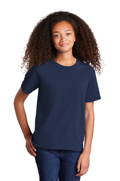 SCREEN PRINTED - PC54Y - Port & Company® Youth Core Cotton Tee