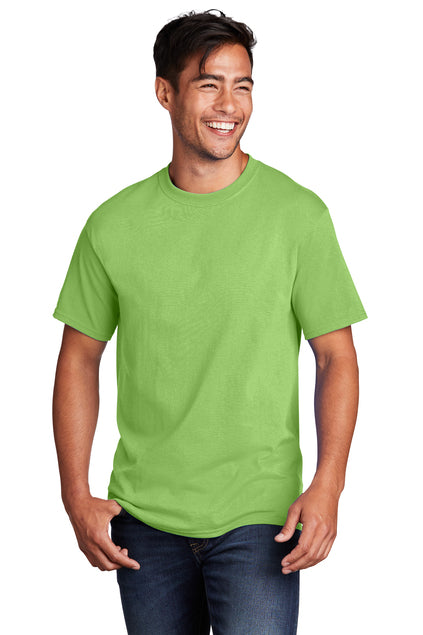 PC54 SCREEN PRINTED Port & Company® Core Cotton Tee