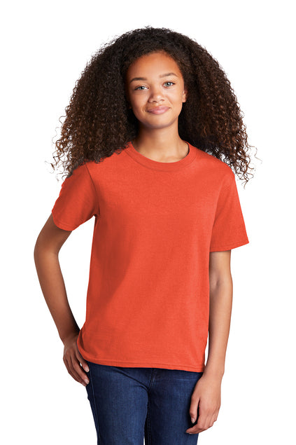 SCREEN PRINTED - PC54Y - Port & Company® Youth Core Cotton Tee