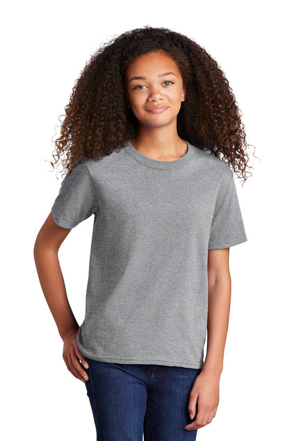 SCREEN PRINTED - PC54Y - Port & Company® Youth Core Cotton Tee
