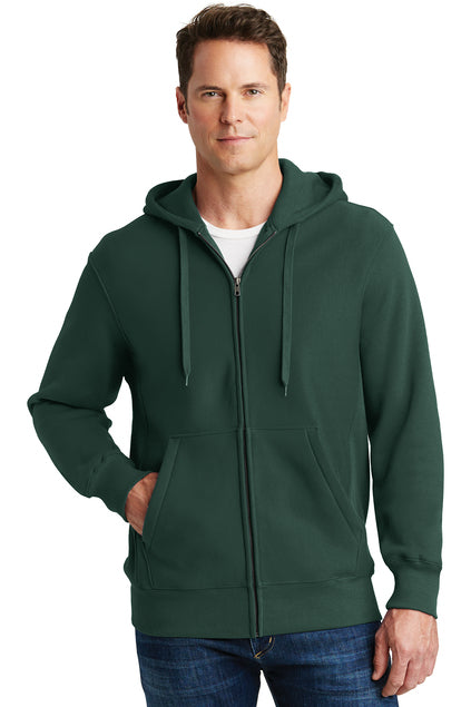 EMBROIDERED- F282- Sport-Tek® Men's Super Heavyweight Full-Zip Hooded Sweatshirt