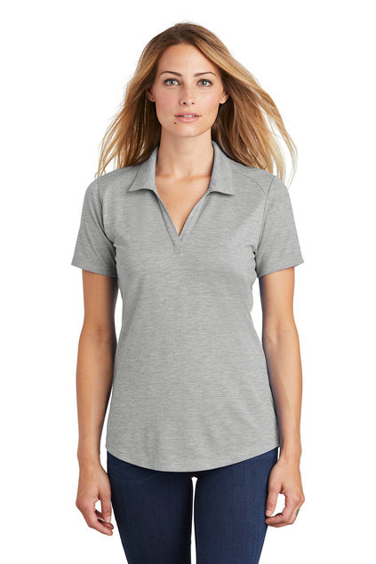 EMBROIDERED - LST405 - Sport-Tek ® Women's PosiCharge ® Tri-Blend Wicking Polo