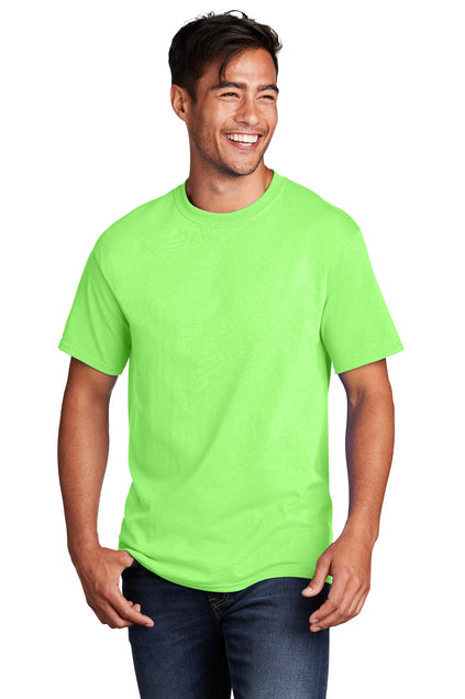 PC54 SCREEN PRINTED Port & Company® Core Cotton Tee
