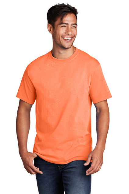 PC54 SCREEN PRINTED Port & Company® Core Cotton Tee