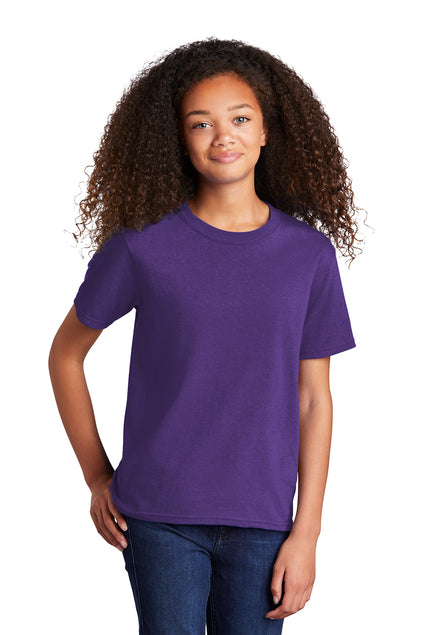 SCREEN PRINTED - PC54Y - Port & Company® Youth Core Cotton Tee