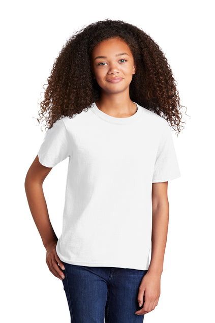 SCREEN PRINTED - PC54Y - Port & Company® Youth Core Cotton Tee