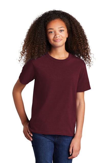 SCREEN PRINTED - PC54Y - Port & Company® Youth Core Cotton Tee