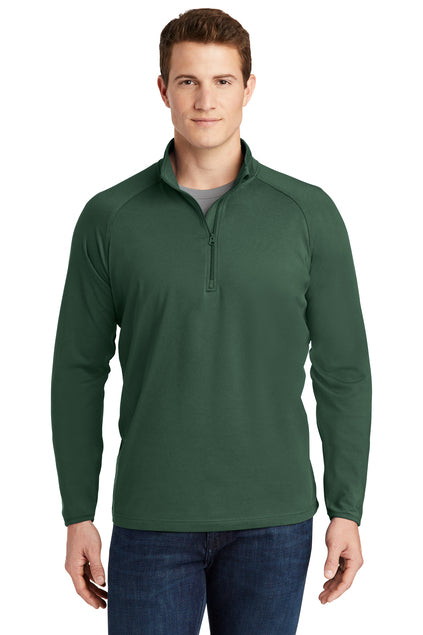 Embroidered - ST850 - Sport-Tek® Sport-Wick® Stretch 1/4-Zip Pullover