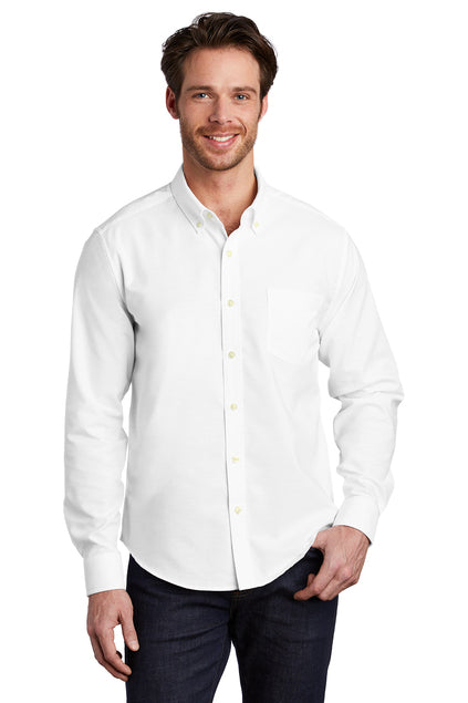 EMBROIDERED - S651 - Port Authority® Untucked Fit Superpro™ Oxford Shirt