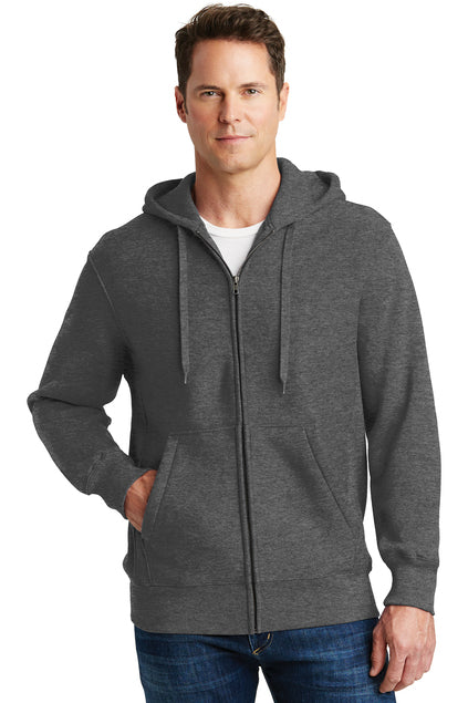 EMBROIDERED- F282- Sport-Tek® Men's Super Heavyweight Full-Zip Hooded Sweatshirt