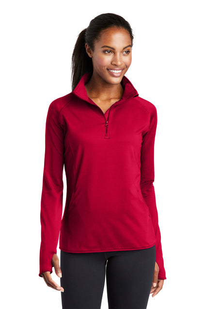 Embroidered - LST850 - Sport-Tek® Women's Sport-Wick® Stretch 1/4-Zip Pullover