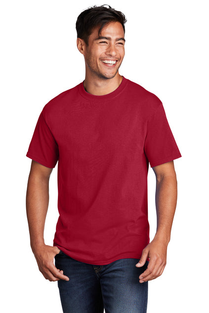 PC54 SCREEN PRINTED Port & Company® Core Cotton Tee