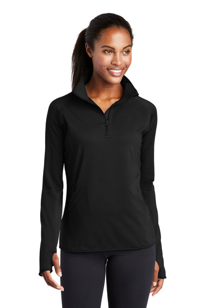 Embroidered - LST850 - Sport-Tek® Women's Sport-Wick® Stretch 1/4-Zip Pullover