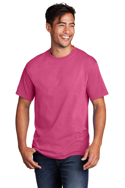 PC54 SCREEN PRINTED Port & Company® Core Cotton Tee