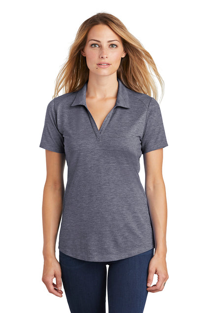 EMBROIDERED - LST405 - Sport-Tek ® Women's PosiCharge ® Tri-Blend Wicking Polo