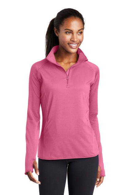 Embroidered - LST850 - Sport-Tek® Women's Sport-Wick® Stretch 1/4-Zip Pullover