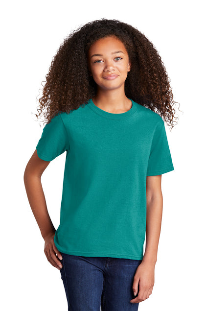 SCREEN PRINTED - PC54Y - Port & Company® Youth Core Cotton Tee