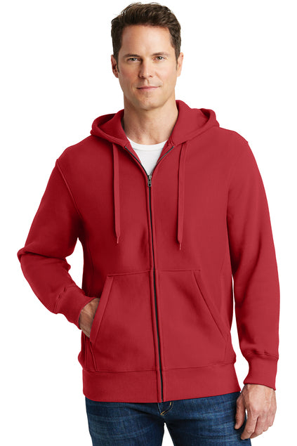 EMBROIDERED- F282- Sport-Tek® Men's Super Heavyweight Full-Zip Hooded Sweatshirt
