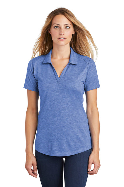EMBROIDERED - LST405 - Sport-Tek ® Women's PosiCharge ® Tri-Blend Wicking Polo